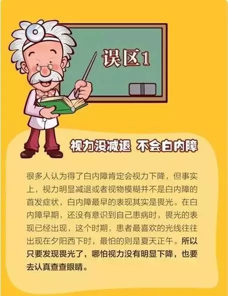 你對白內(nèi)障的誤解有多深？